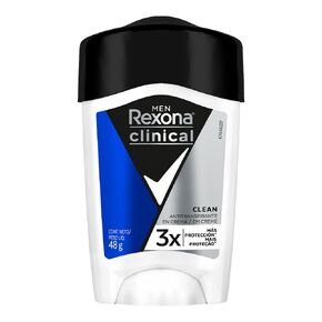 Rexona desodorante antitranspirante en crema para caballero 48 g