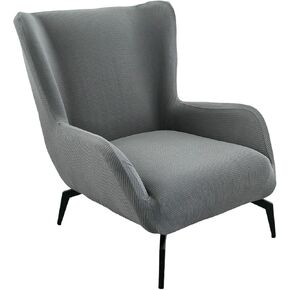 Eco-Ancheng Chair Cover Modern Accent Chair Cover Armchair Slipcover Wing Chair Slipcover with Arms Removable Covers for Chairs Armchair Sofa Covers Furniture Protector for Living Room,04