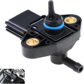 FPS5 Fuel Injection Pressure Sensor, Fuel Rail Pressure Sensor, Replaces OEM# 3F2E-9G756-AA, 0261230093, 3F2Z9G756AC, Compatible with Ford/Lincoln/Mazda/Mercury Models