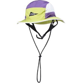 Color-Blocked Fisherman Style Sun Hat for Outdoor Camping, Surfing & Vacations - Wide Brim, UV Protective, Anti-Slip