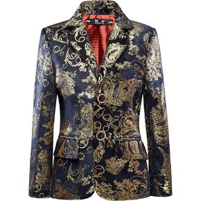 Kids Suits Blazer Homecoming Dresses Jackets for Boys Jacket Floral Velvet Boy Winter Coat