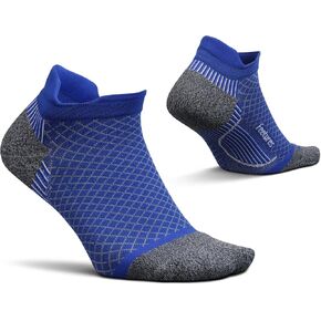 Feetures Plantar Fasciitis Relief Sock Light Cushion No Show Tab - Targeted Compression Sock for Women & Men