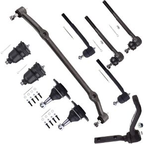 مجموعة تعليق Scitoo 10pcs لعام 1978-1983 لشيفروليه لـ Malibu 1978-1988 Monte Carlo 1978-1987 El Camino w/Suspension Parts العلوي السفلي الكرة المركز