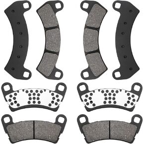 ZICOO Brake Pads for Polaris Xpedition XP/XP 5, Xpedition ADV/ADV 5 2024 2025, Front and Rear Brakes