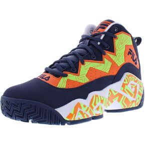 أحذية Fila Mashburn Mens Size 14 ، اللون: لباس أزرق/أحمر برتقالي/أبيض