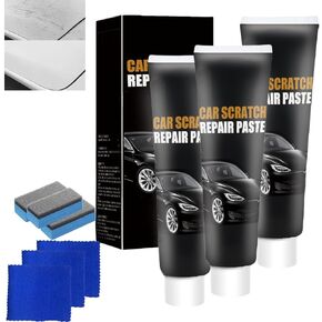 Scratch Remover for Vehicles, 2025 Car Scratch Remover for Deep Scratches, Car Polishing Wax Scratch Remover for Vehicles with Wipes Sponge,Fast-Acting Paint Scratch Repair Kit(3pc)