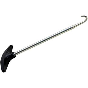 Universal Spring Hook Puller Tool for Pipe Seat Tank Sidestand Brake Spring with Alloy Steel Construction, Access Hard to Reach Areas, Size: 175 x 90mm (Black)