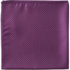 Jacob Alexander Men's Tone on Tone Houndstooth Pocket Square