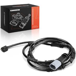 A-Premium Rear Driver or Passenger Brake Pad Wear Sensor Compatible with BMW I12 Series i8 2014 2015 2016, Replace# 34356858645