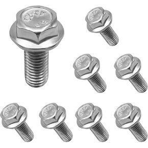 8pcs البراغي لوح الزلاجات ، رأس سداسي من الفولاذ المقاوم للصدأ 12 مم ، متوافق مع 4runner ، FJ Cruiser ، Land Cruiser ، Tacoma ، إكسسوارات السيارات