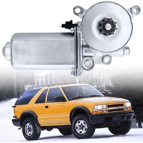 محرك نافذة الطاقة متوافق مع شيفروليه C35 Tahoe Blazer S10 C1500 2500 3500/K1500 2500 3500 & GMC Yukon Sonoma Jimmy & Isuzu Hombre & Oldsmobile Aurora ، استبدل # 16628209 16630579
