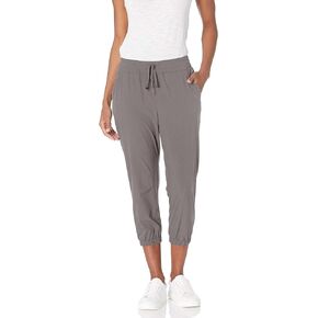 Amazon Essentials Women's Performance Stretch Woven Crop Jogger Pant