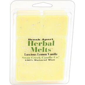 Swan Creek "Luscious Lemon Vanilla" Soy Wax Break Apart Drizzle Melt