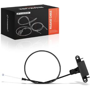 A-Premium Front Latch Cable مع مقبض متوافق مع BMW X5 2007-2014 ، X6 2008-2014 ، 25.315 بوصة ، استبدل# 51237164798