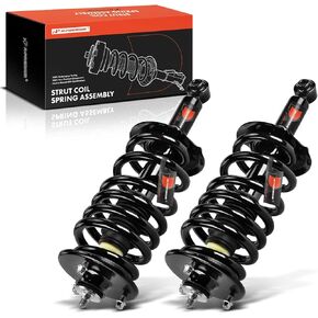 زوج خلفي A-premium (2) مجموعة كاملة من الدعامة والملف التوافق مع Land Rover LR4 2010-2016 ، Range Rover Sport 2006-2013 ، LR3 2005-2009 ، سائق ومسافر ، استبدل رقم 28-920394