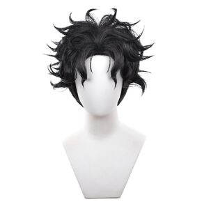 Ken Takakura Okarun in Turbo Granny Form Cosplay Wig White Mixed Red Flared up Flame-like Hair Accessory Adult Unisex for Party Halloween Christmas