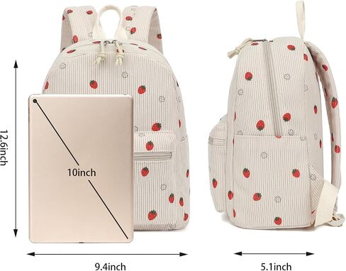 Corduroy Mini Backpack Presh for Women Girls ، حقائب الظهر الصغيرة للبالغين المراهقين للأطفال Travel (Leopard) in Kuwait