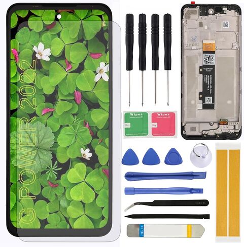 Screen Replacement for Motorola Moto G Power 2021 XT2117 XT2117-3 XT2117-4 G10 Power Assembly LCD Display Touch Screen Digitizer with Tools (6.6inch) in Saudi Arabia