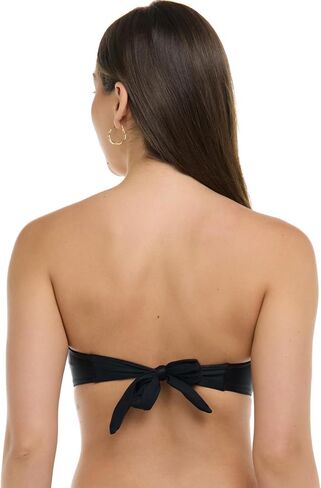 Body Glove Women's Smoothies Irene Solid Bandeau Bikini Top Swimsuit with Sash-tie Back in Saudi Arabia