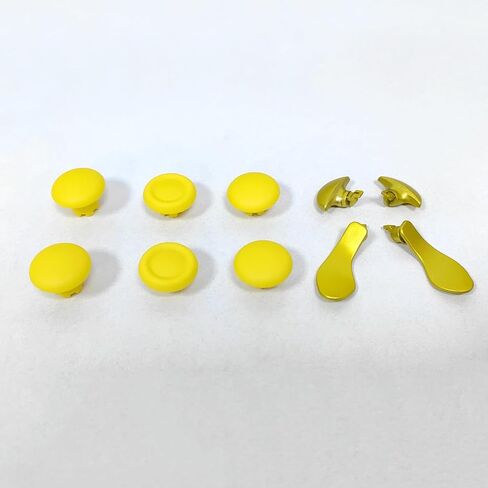 عصا تحكم بديلة لوحدة تحكم PS5 Edge، 6 مقابض عصا إبهام و 4 مجاذيف خلفية أزرار معدنية لوحدة تحكم PS5 Edge، أحمر in Kuwait