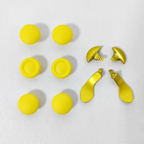 عصا تحكم بديلة لوحدة تحكم PS5 Edge، 6 مقابض عصا إبهام و 4 مجاذيف خلفية أزرار معدنية لوحدة تحكم PS5 Edge، أحمر in Kuwait