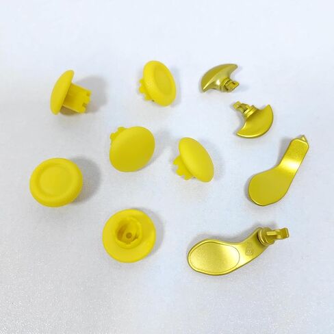 عصا تحكم بديلة لوحدة تحكم PS5 Edge، 6 مقابض عصا إبهام و 4 مجاذيف خلفية أزرار معدنية لوحدة تحكم PS5 Edge، أحمر in Kuwait