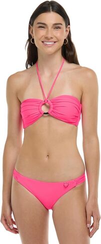 Body Glove Women's Smoothies Irene Solid Bandeau Bikini Top Swimsuit with Sash-tie Back in Saudi Arabia