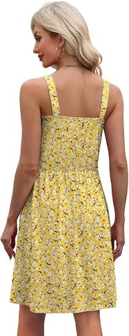WIHOLL Summer Dresses for Women 2025 Curvy Fahion Floral Sundresses Beach Vacation Clothes in Saudi Arabia