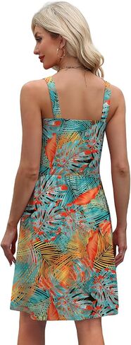 WIHOLL Summer Dresses for Women 2025 Curvy Fahion Floral Sundresses Beach Vacation Clothes in Saudi Arabia