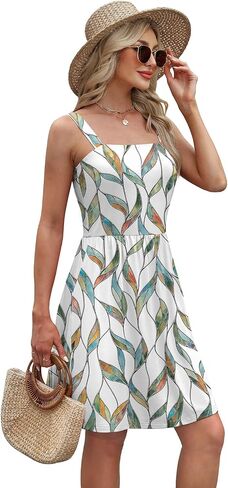WIHOLL Summer Dresses for Women 2025 Curvy Fahion Floral Sundresses Beach Vacation Clothes in Saudi Arabia