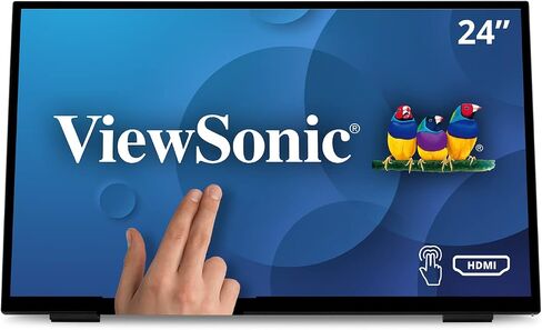 ViewSonic TD2760 27 Inch 1080p 10-Point Multi Touch Screen Monitor with Advanced Ergonomics RS232 HDMI and DisplayPort in Kuwait