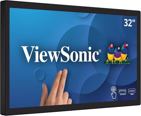 ViewSonic TD2760 27 Inch 1080p 10-Point Multi Touch Screen Monitor with Advanced Ergonomics RS232 HDMI and DisplayPort in Kuwait