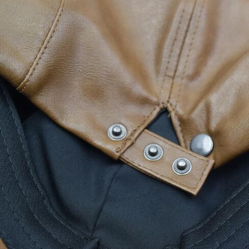 Leather Newsboy Hats for Men Irish Cabbie Ivy Gatsby Flat Driving Hat in Kuwait