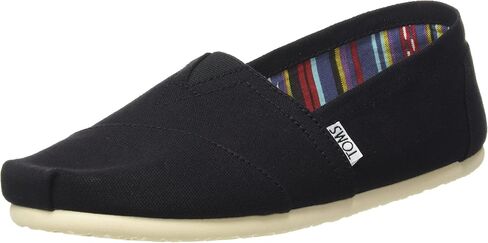 TOMS Womens Alpargata - Black in Saudi Arabia