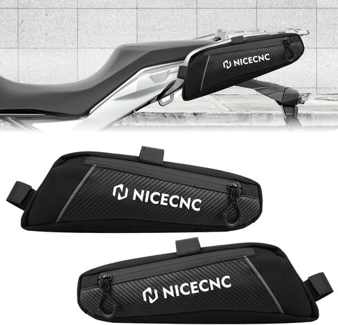 R1200GS R1250GS Side Frame Bags, Waterproof Motorcycle Repair Tool Accessory Storage Bag Rear Frame Luggage Rack Bag Compatible with BMW R1200GS LC 2013-2022 R1250GS Adventure 2018-2022 in Kuwait