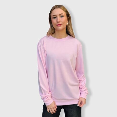 ILTEX Adult Polyester Crewneck Long Sleeves Sweatshirt | Unisex Cotton Fleece Relax fit & Comfortable in Kuwait