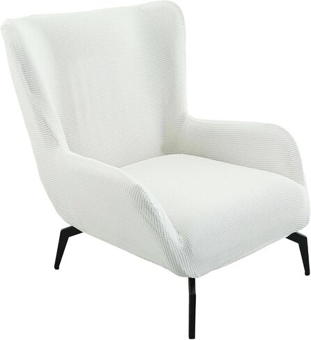 Eco-Ancheng Chair Cover Modern Accent Chair Cover Armchair Slipcover Wing Chair Slipcover with Arms Removable Covers for Chairs Armchair Sofa Covers Furniture Protector for Living Room,04 in Saudi Arabia