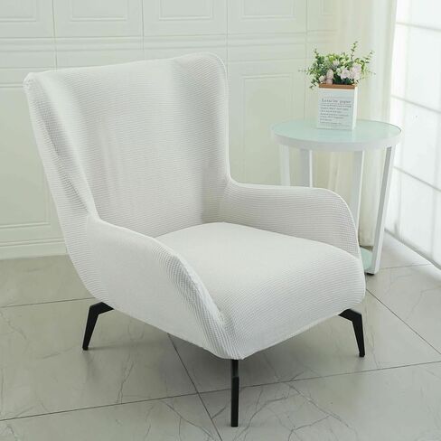 Eco-Ancheng Chair Cover Modern Accent Chair Cover Armchair Slipcover Wing Chair Slipcover with Arms Removable Covers for Chairs Armchair Sofa Covers Furniture Protector for Living Room,04 in Saudi Arabia