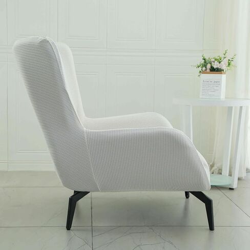 Eco-Ancheng Chair Cover Modern Accent Chair Cover Armchair Slipcover Wing Chair Slipcover with Arms Removable Covers for Chairs Armchair Sofa Covers Furniture Protector for Living Room,04 in Saudi Arabia