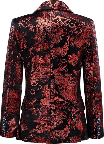 Kids Suits Blazer Homecoming Dresses Jackets for Boys Jacket Floral Velvet Boy Winter Coat in Saudi Arabia