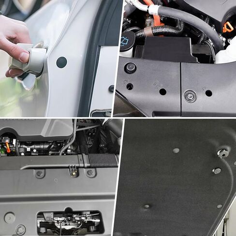 240 Pcs Bumper Clips Car Clips Plastic Rivets of 12 Most Popular Sizes and 5 Fastener Removers Fasteners Push Retainer Kit Auto Push Pin Rivets Set in Saudi Arabia