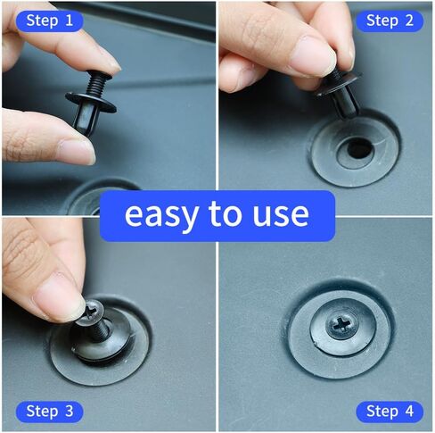 240 PCS Clips Clips Car Clips مسامير بلاستيكية من 12 أحجامًا شعبية و 5 أدوات التثبيت المزيلات الثابت in Saudi Arabia