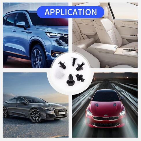 240 PCS Clips Clips Car Clips مسامير بلاستيكية من 12 أحجامًا شعبية و 5 أدوات التثبيت المزيلات الثابت in Saudi Arabia