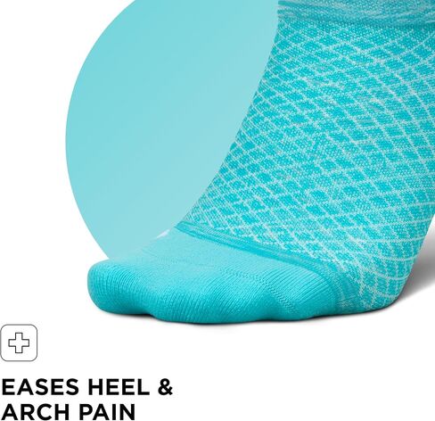 Feetures Plantar Fasciitis Relief Sock Light Cushion No Show Tab - Targeted Compression Sock for Women & Men in Saudi Arabia