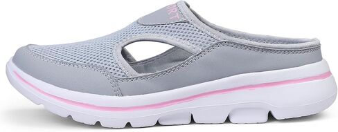 Men's Slip On Mules Womens Lightweight Open Back Shoes Comfort Walking Shoes Breathable Slippers Closed Toe Slides in Kuwait
