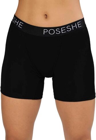 ملخصات الملاكمة للسيدات في Poseshe ، inseam ، بويشورت micromodal فائقة النعومة من الملابس الداخلية S-5XL in Saudi Arabia