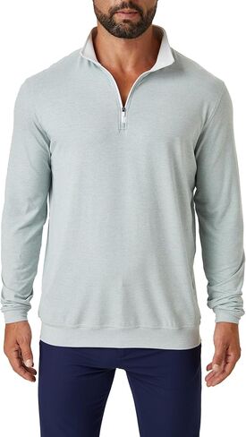 Zire Men Golf Peformance Quarter Zip - نسيج ناعم للغاية مع فتل الرطوبة in Saudi Arabia