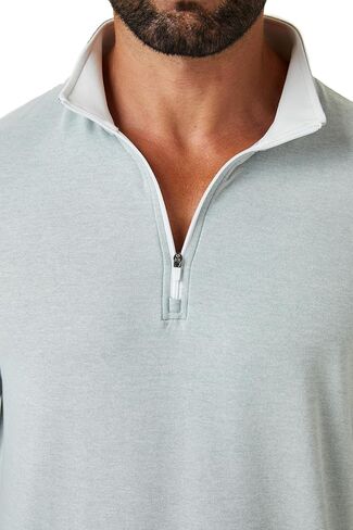 Zire Men Golf Peformance Quarter Zip - نسيج ناعم للغاية مع فتل الرطوبة in Saudi Arabia