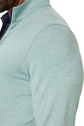 ZIRE Men's Golf Peformance Quarter Zip - Ultra Soft Fabric with Moisture Wicking Four Way Stretch Technology in Saudi Arabia