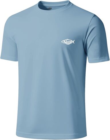 Palmyth Fishing Shirts for Men Short Sleeve T-Shirt UPF 50+ Sun Protection UV Tee in Kuwait